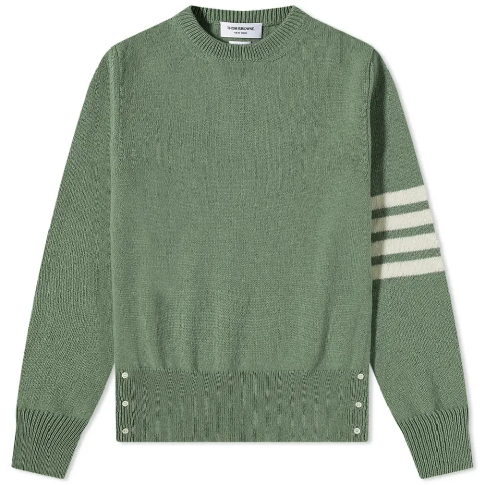 4 Bar Shetland Crew Knit