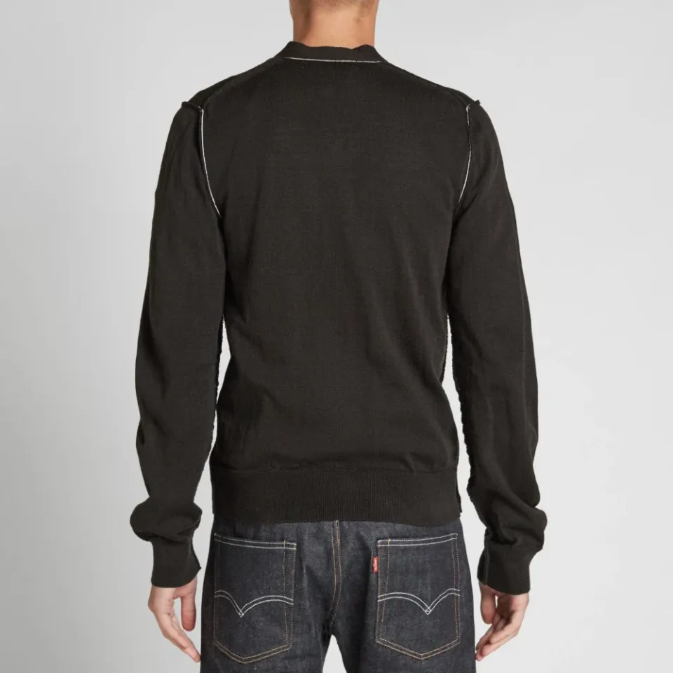Comme des Garcons SHIRT Raw Seamed Cardigan