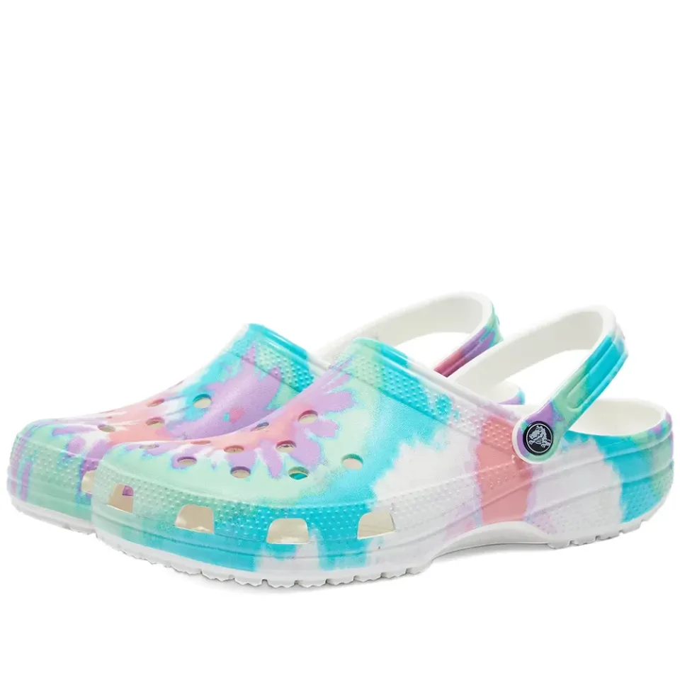 Classic Tie Dye Graphic Clog