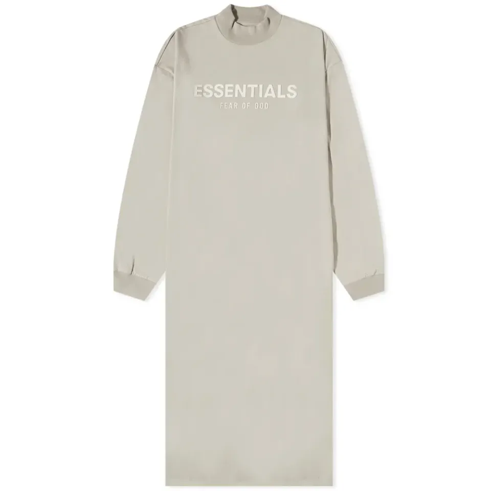 Long Sleeve Logo Dress