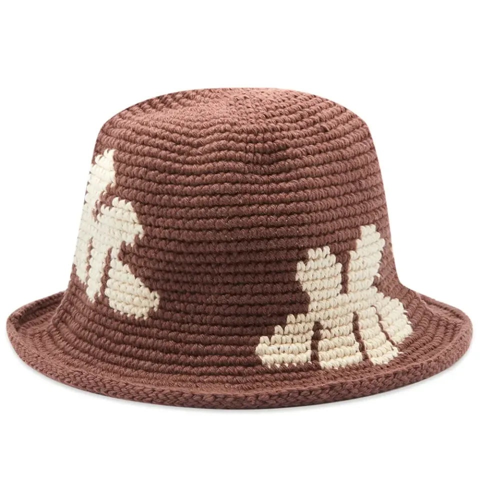Flower Crochet Bucket Hat