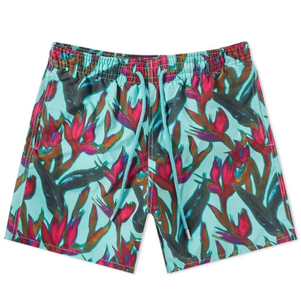 Moorea Flower Print Swim Short