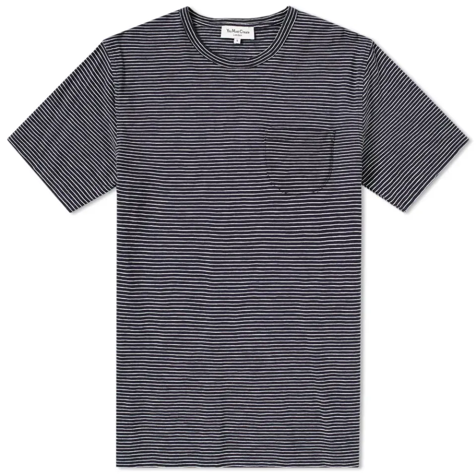 Stripe Pugsley Tee