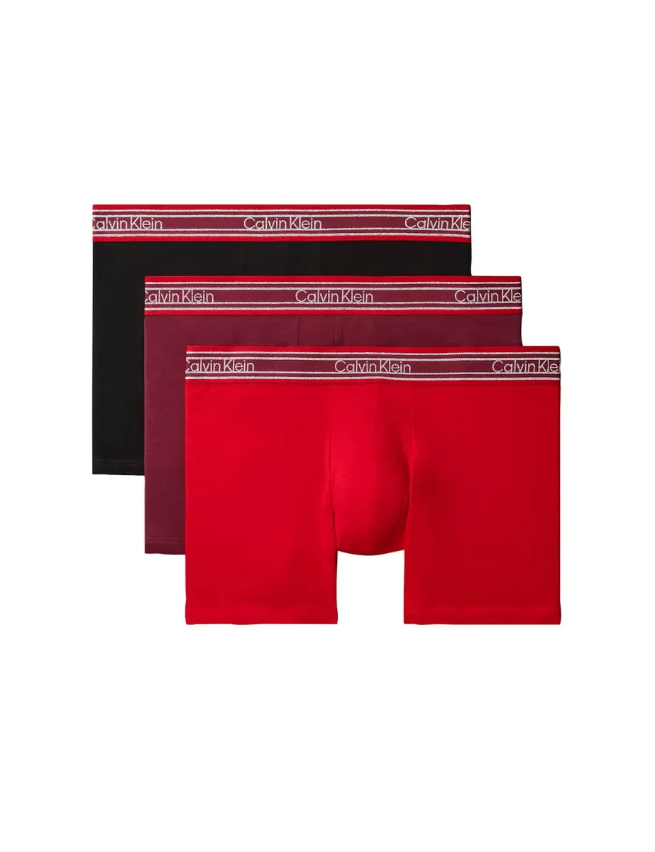 3 Pack Icon Cotton Rich Stretch Trunks