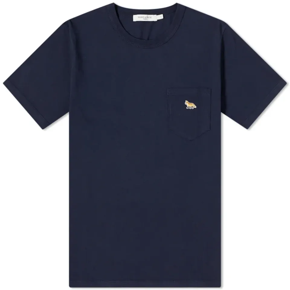 Maison Kitsuné Profile Fox Patch Pocket T-Shirt