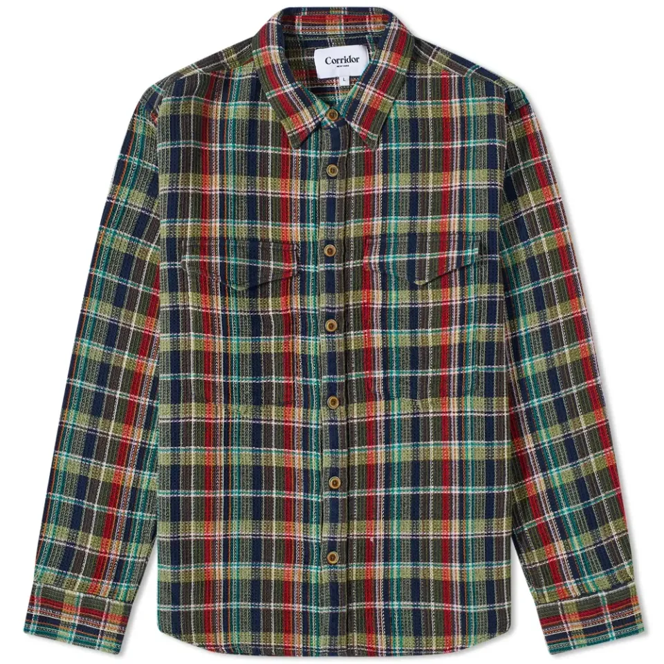 Waffle Madras Shirt
