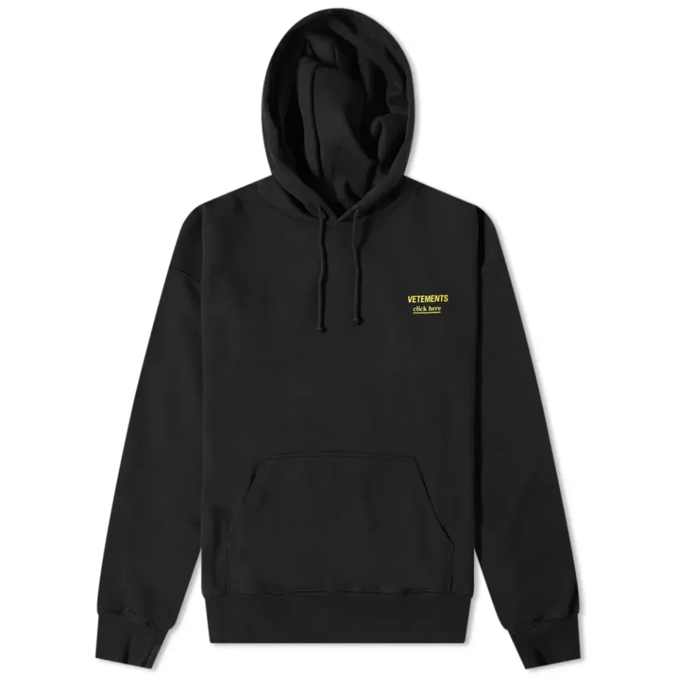 Click Here Logo Popover Hoodie