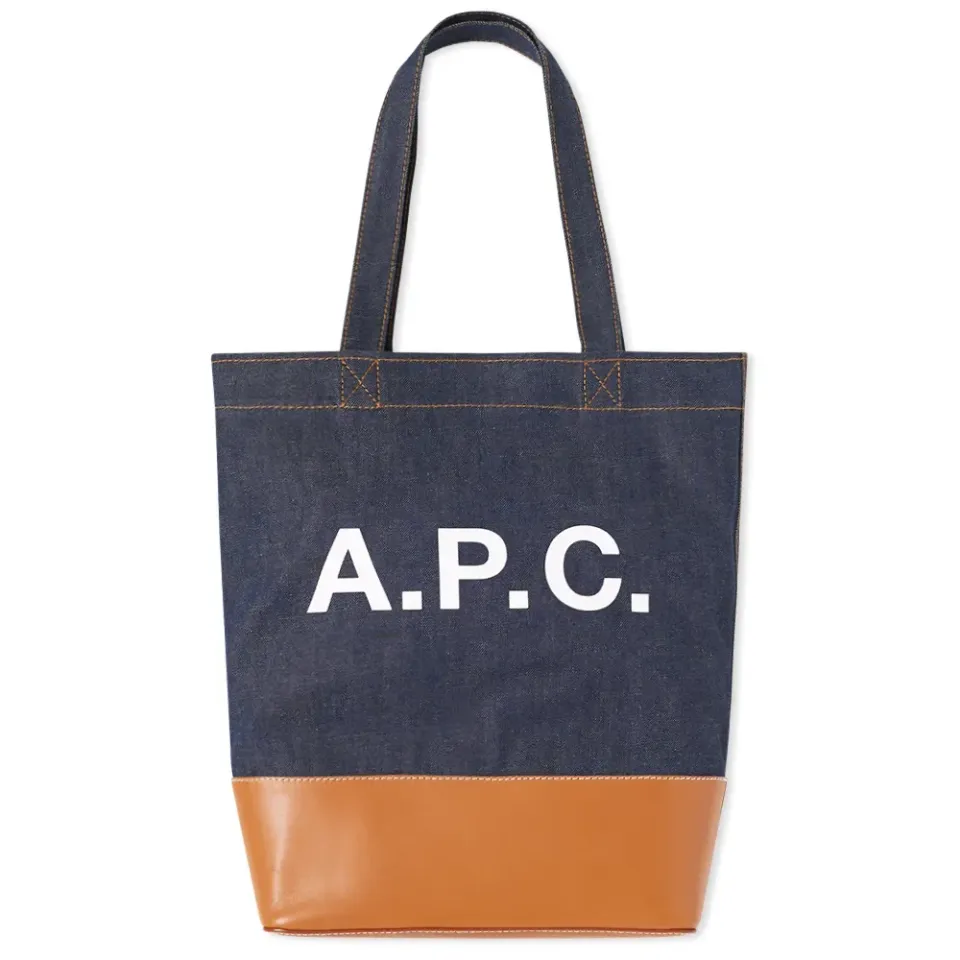 A.P.C. Axel Denim Tote Bag