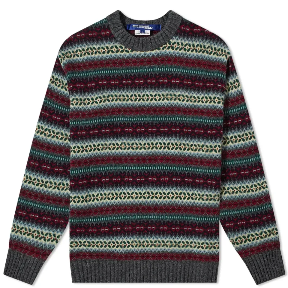 Fair Isle Crew Knit