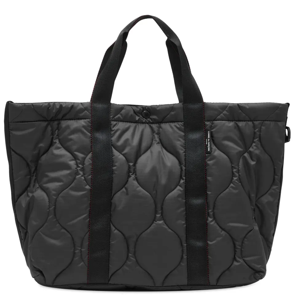 Comme Des Garçons Homme Quilted Tote Bag