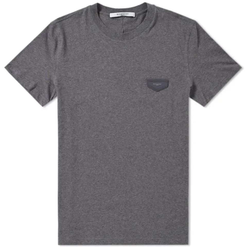 Leather Patch Logo Tee