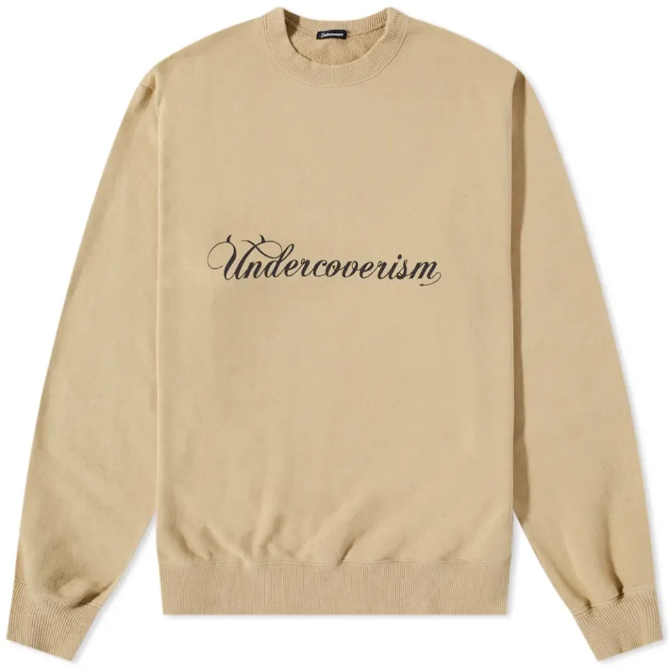 Oversized Logo Crew Sweat