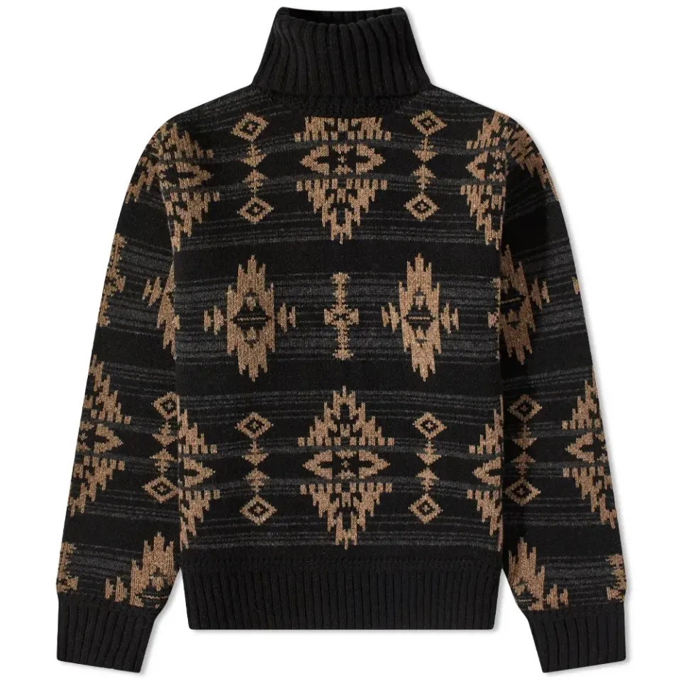Navajo Turtle Neck Knit