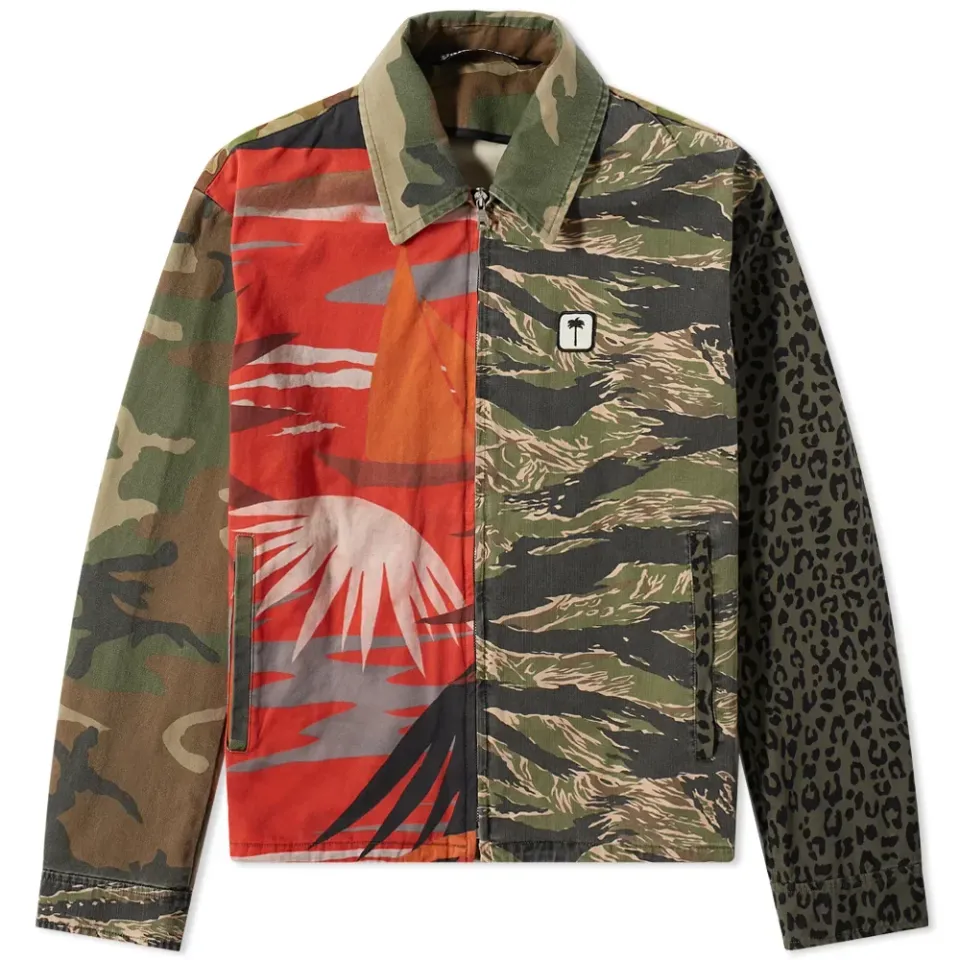 Mixmatch Patchwork Coach Jacket