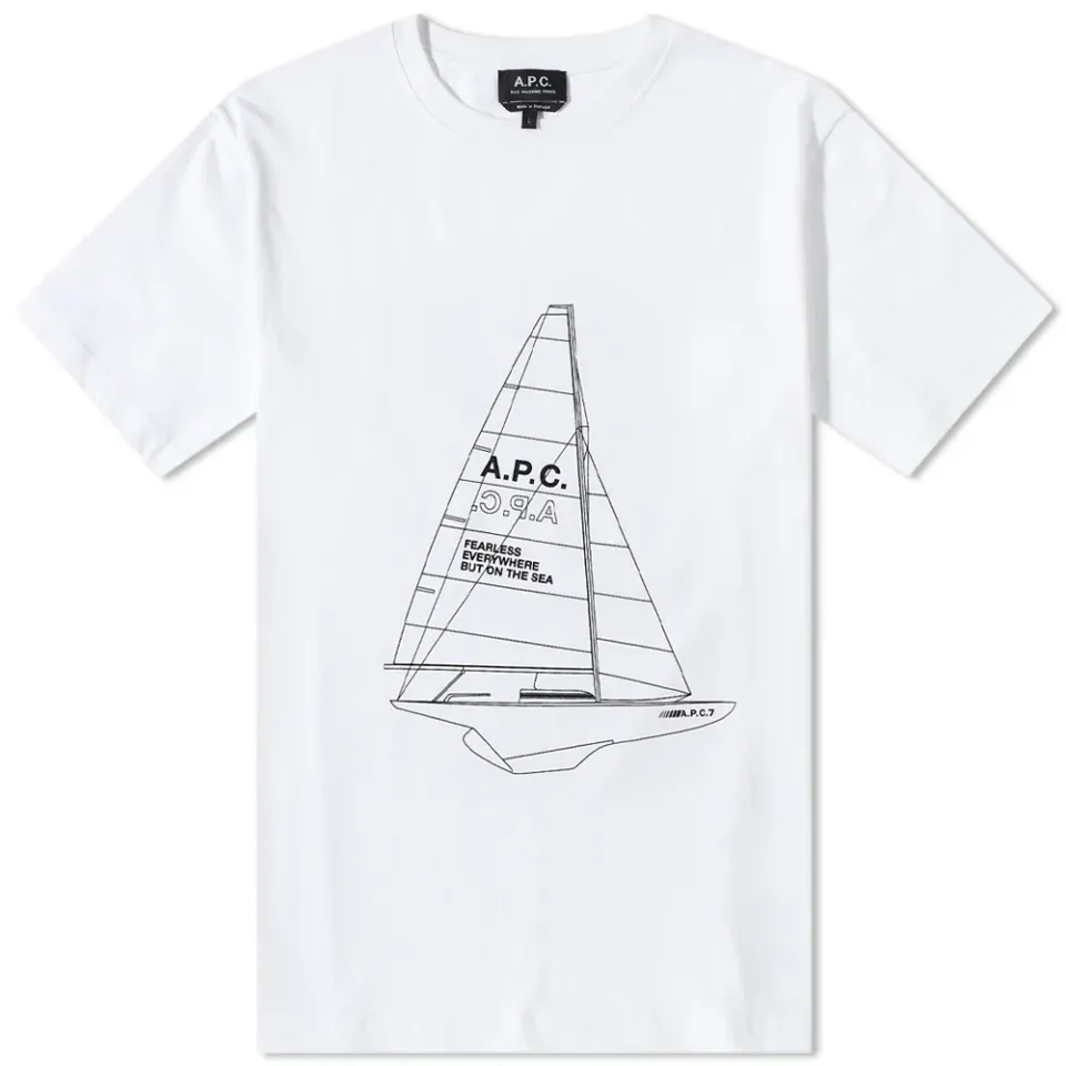 A.P.C. Jeannot Yacht Logo T-Shirt