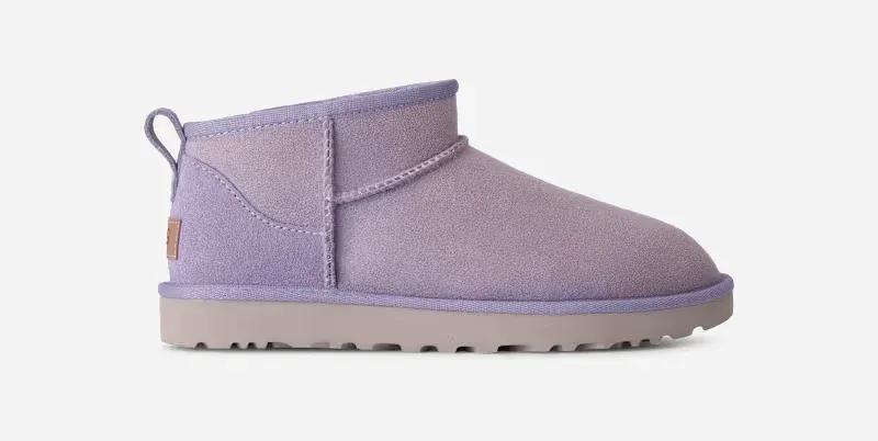 Classic Ultra Mini Boot for Women, Twinface/Polyester/Leather
