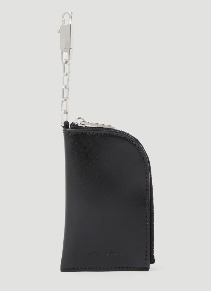 Keyring Leather Wallet