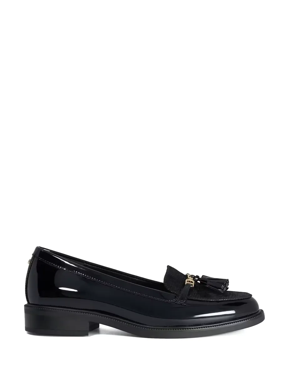 Tassel Loafers Black