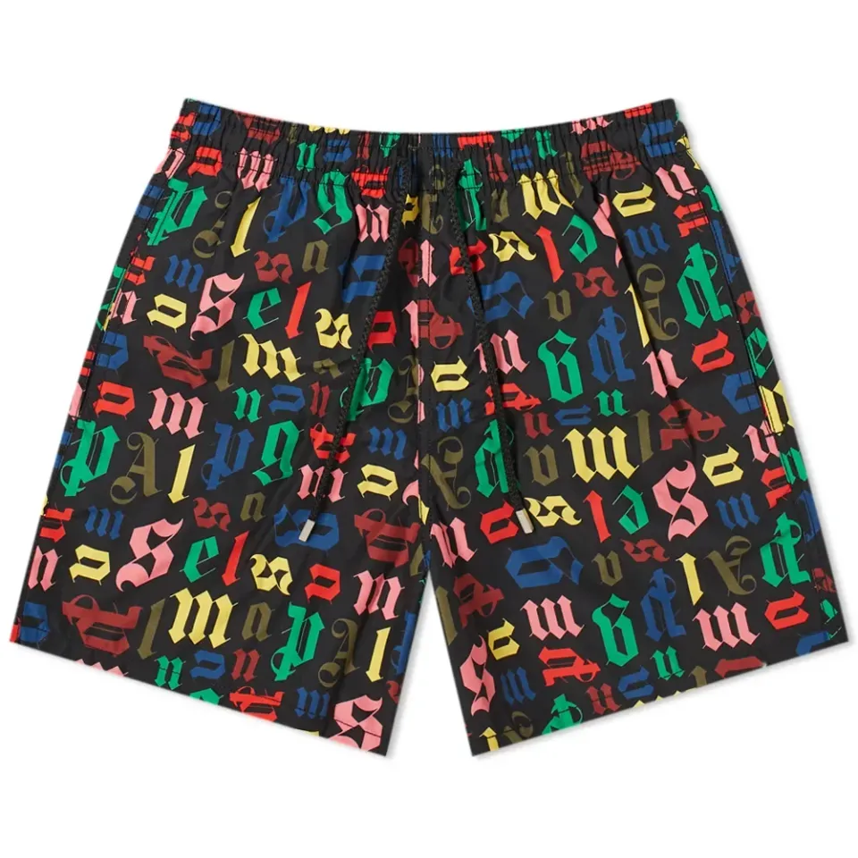 x Vilebrequin All Over Logo Swimshorts