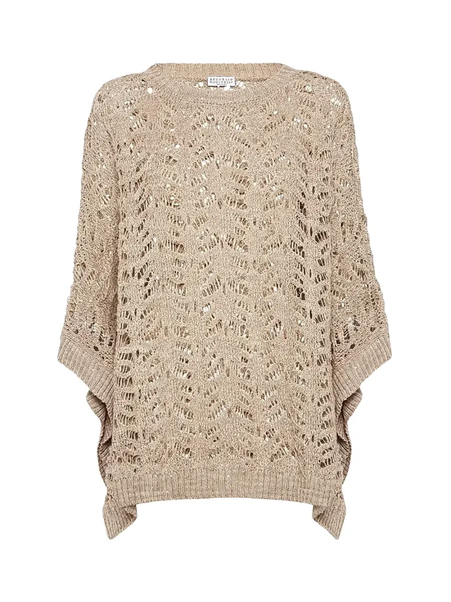 poncho Beige