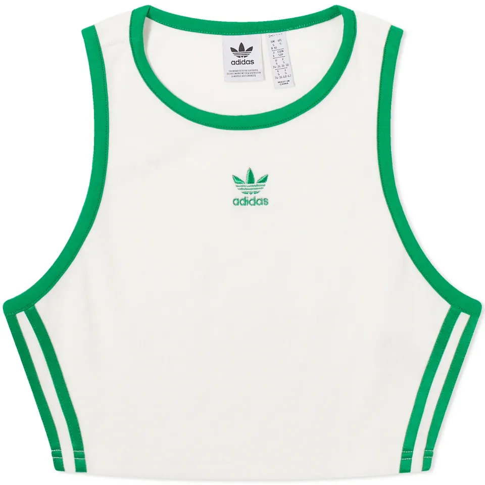 Terry Cropped Tank Top