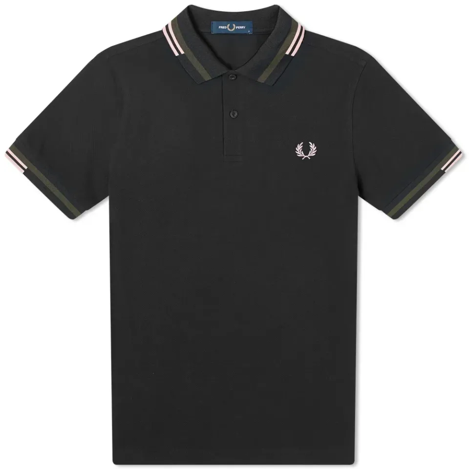 Abstract Tipped Polo