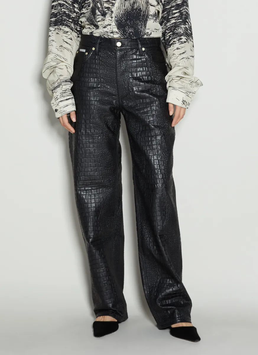 Benz Croco Pants