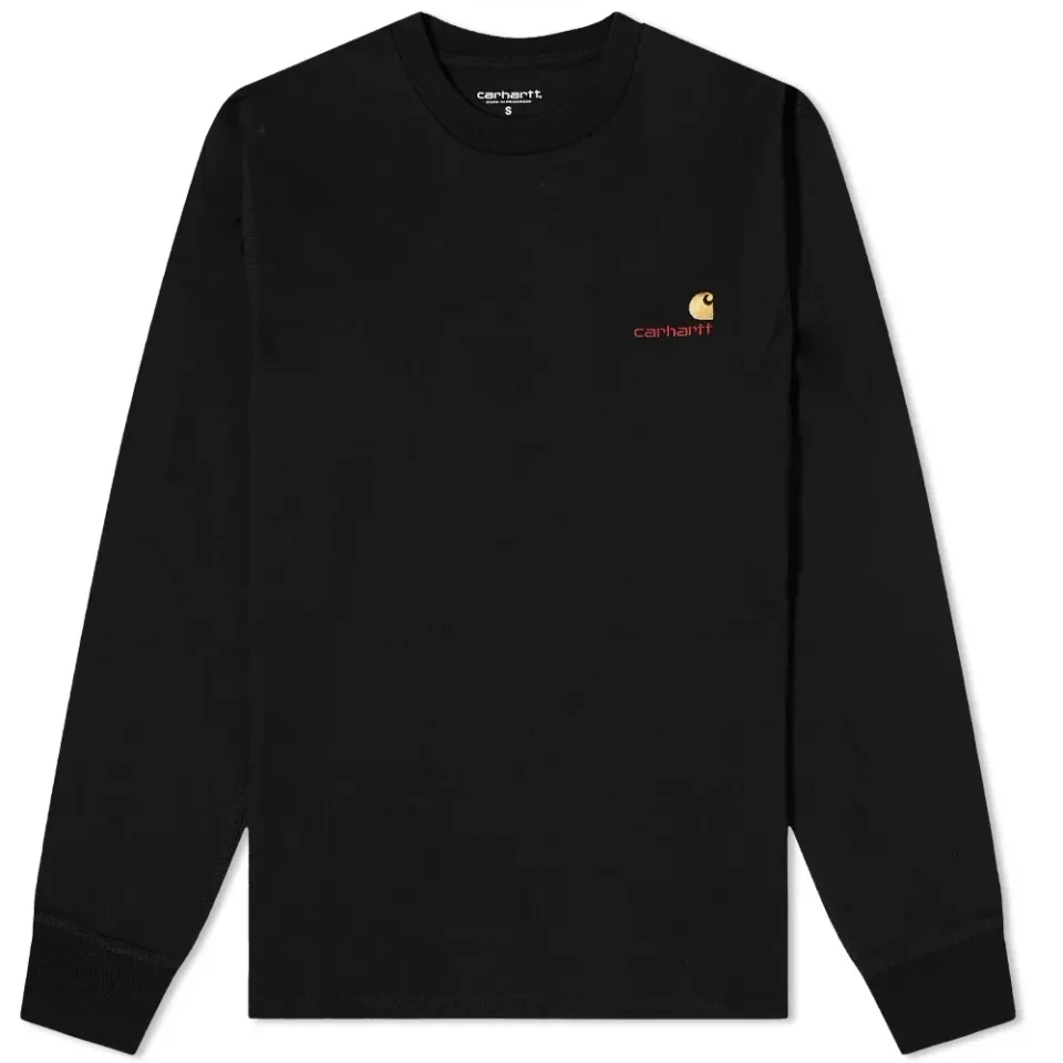 Long Sleeve American Script T-Shirt