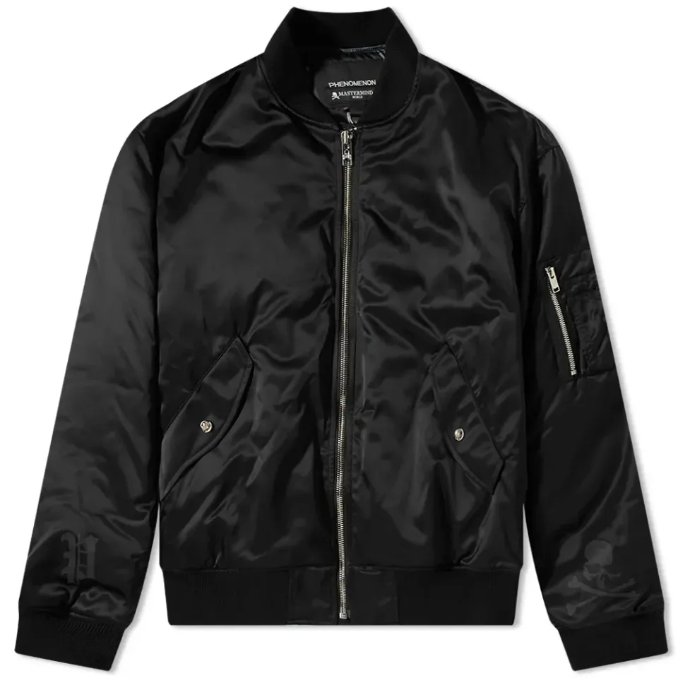 x Mastermind WORLD Cross Loop Zip Detail MA1 Jack