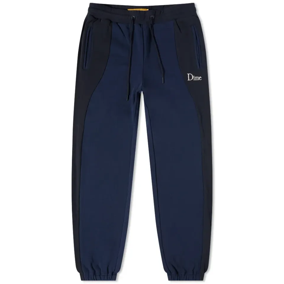 Ribbed Panel Sweat Pant
