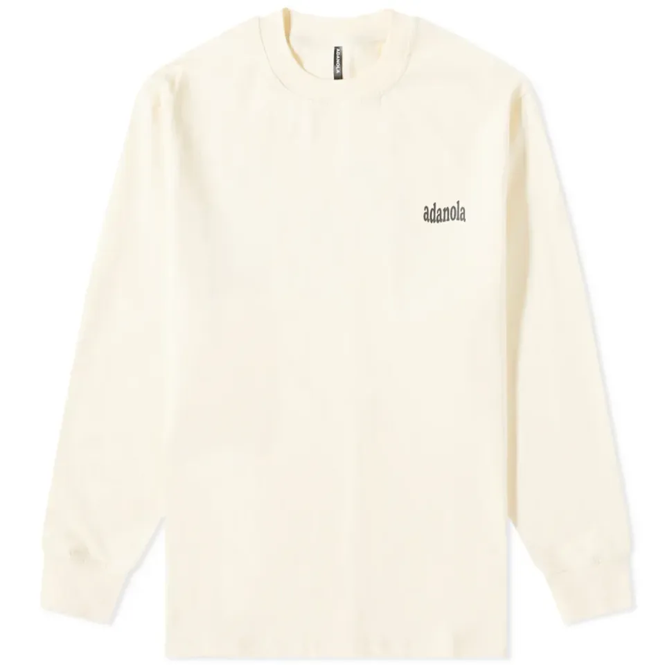 Long Sleeve Back Logo Tee