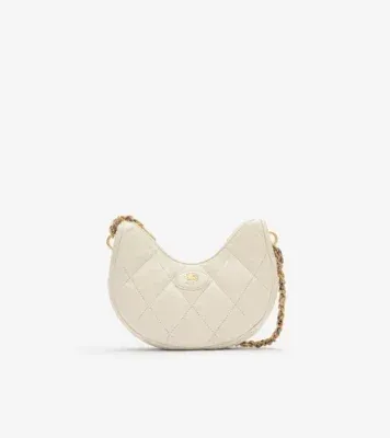 Horseshoe Chain Bag in Soap beige - Women, Leather