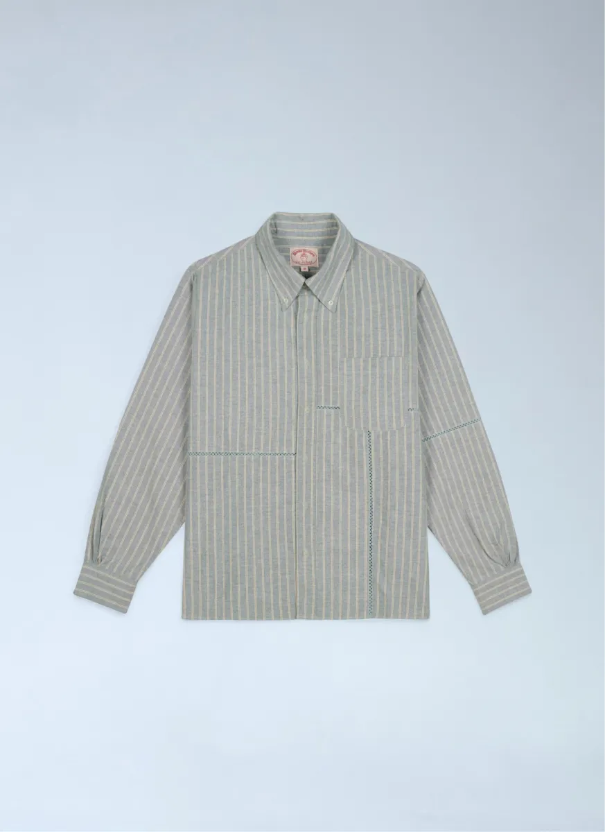 California Patchwork Oxford Shirt