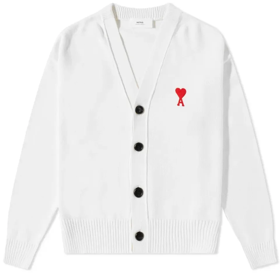 AMI Small A Heart Cardigan