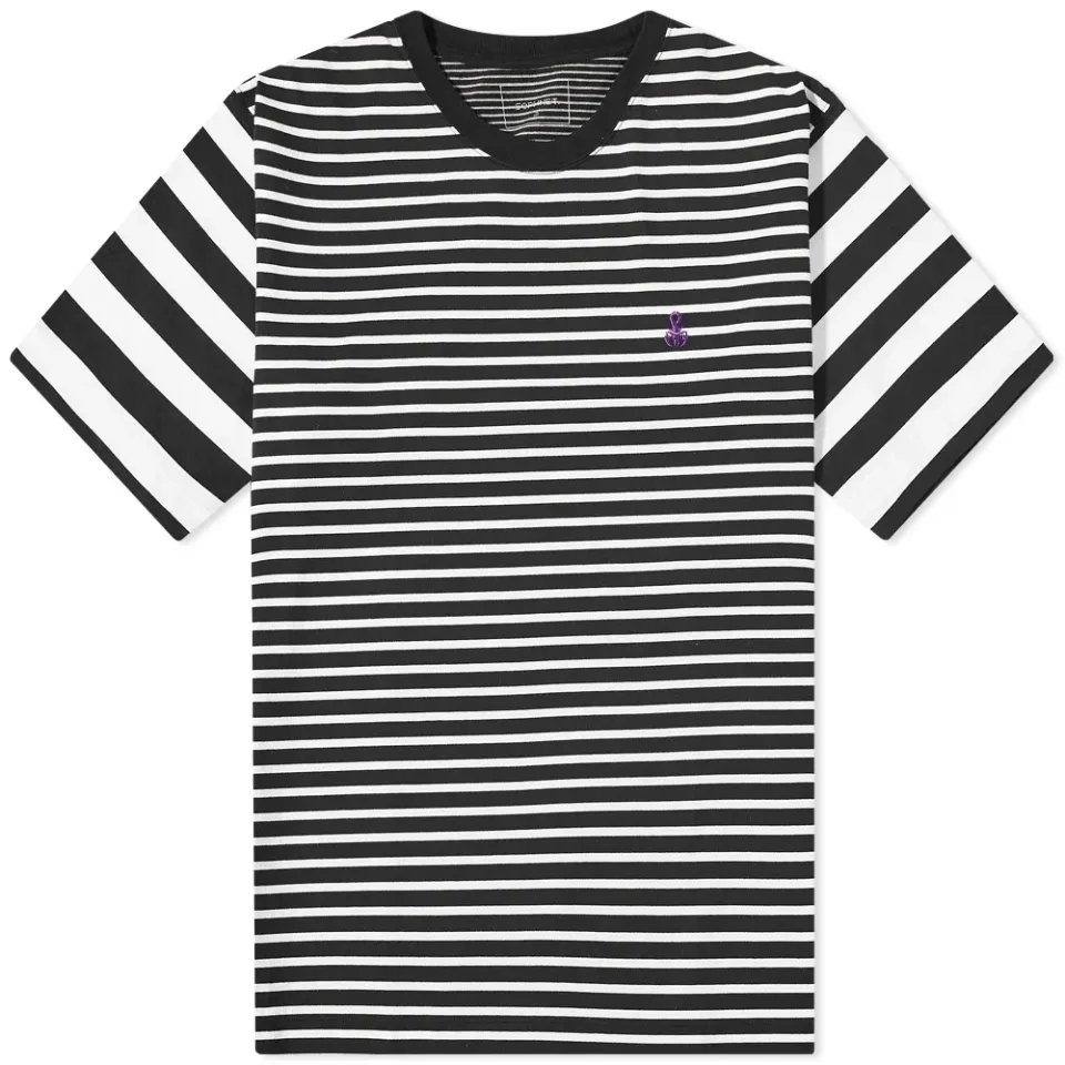 SOPHNET. Scorpion Stripe T-Shirt