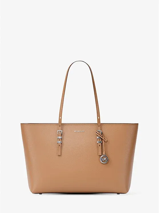 Quinn Large Pebbled Leather Tote Bag