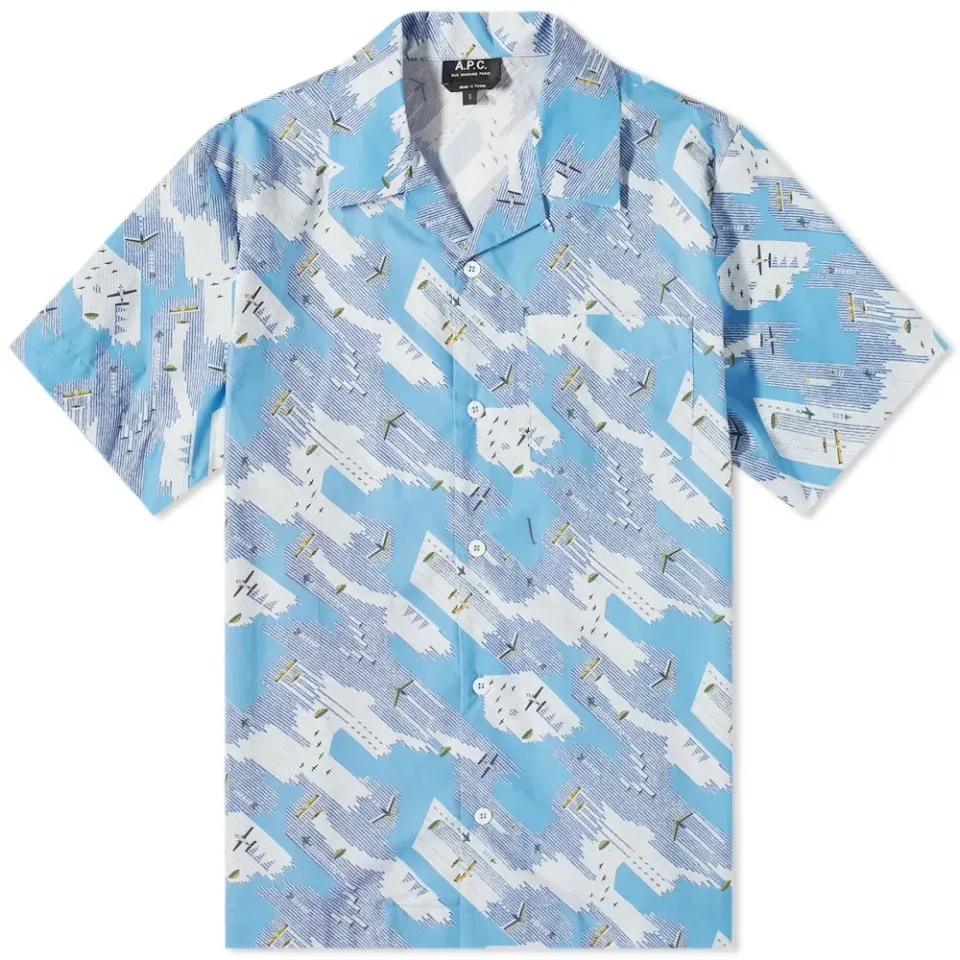 A.P.C. Short Sleeve Lloyd Shirt