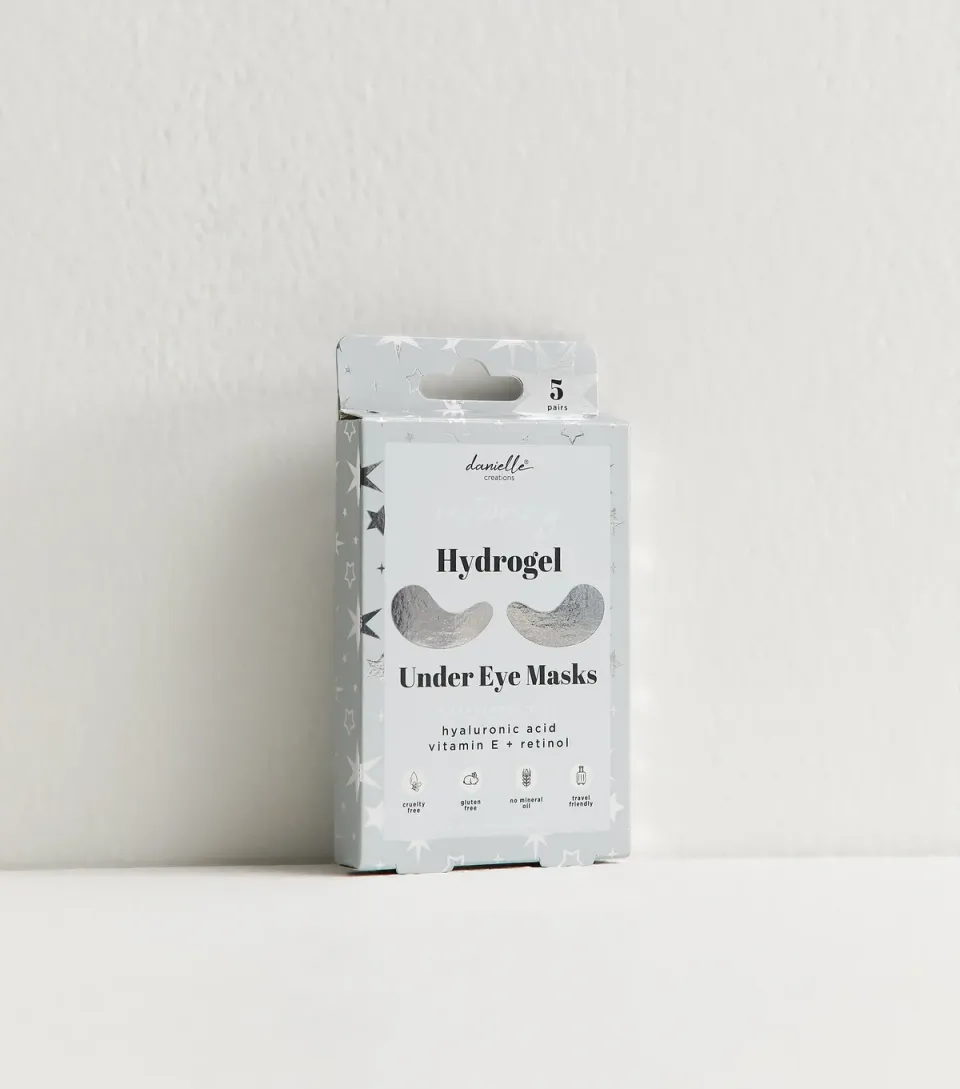 Creations Pack of 5 Grey Hydrogel Retinol Under Eye Masks