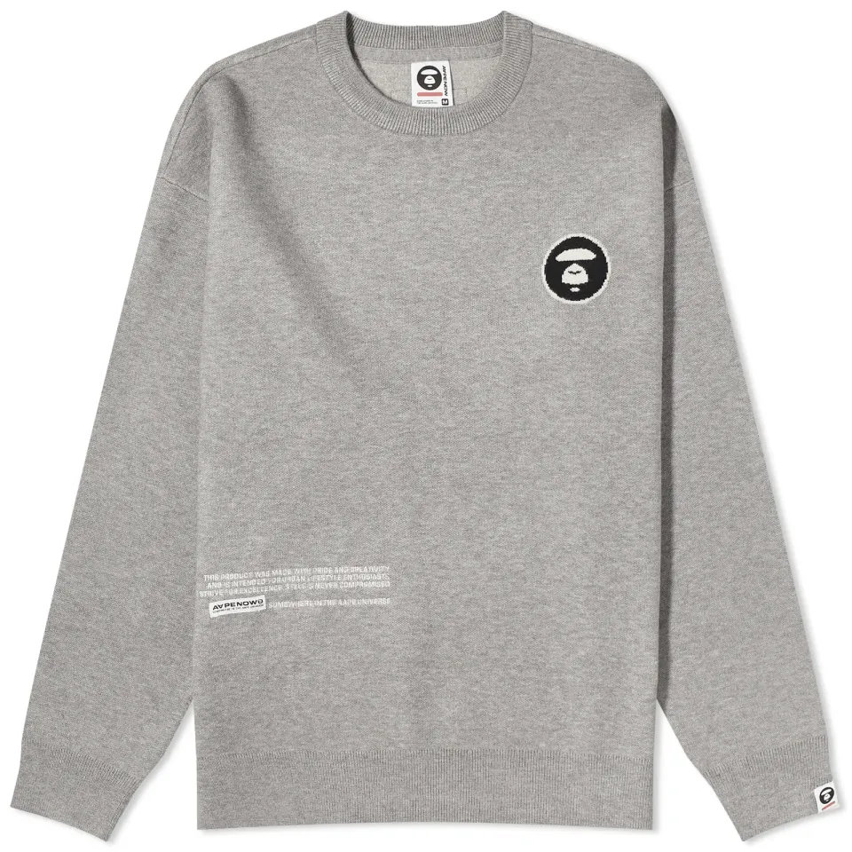 AAPE Now Crew Neck Knit