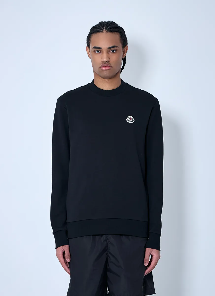 Logo Motif Sweatshirt