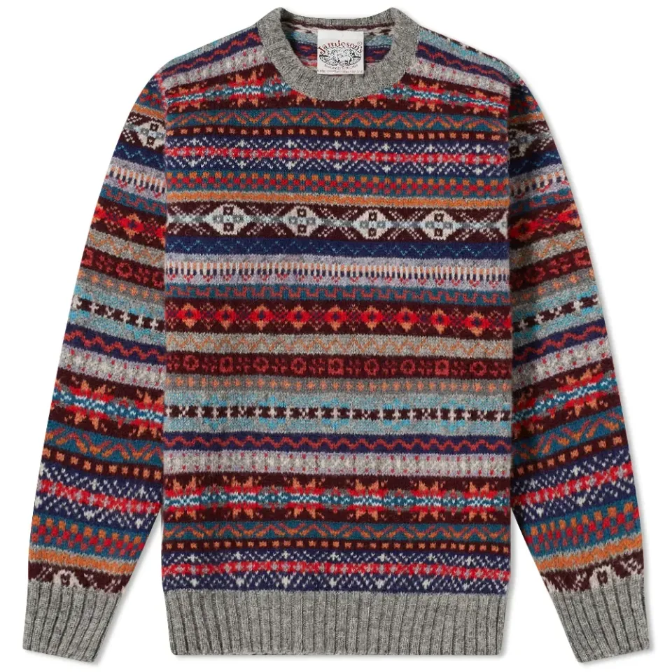 Jamieson's of Shetland Fair Isle Crew