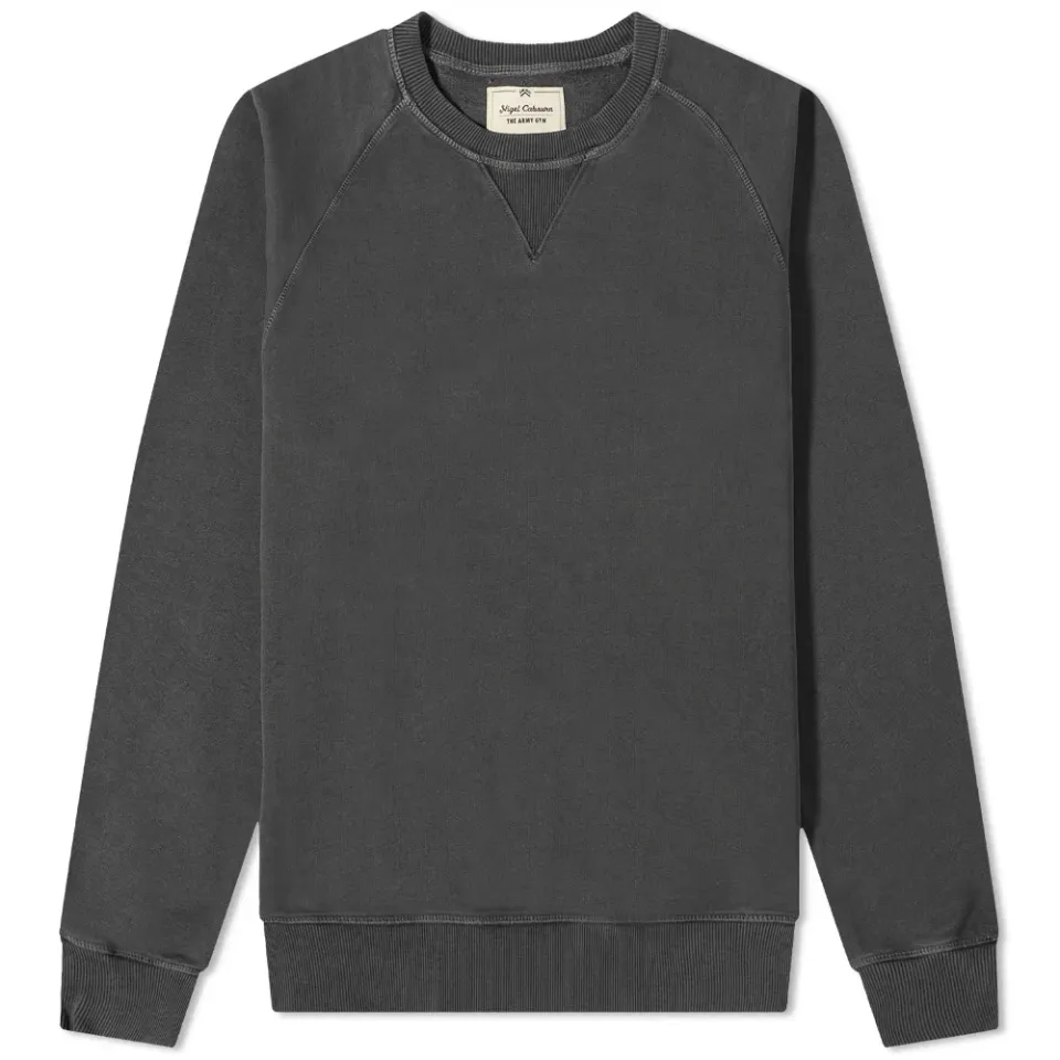 Embroidered Arrow Crew Sweat