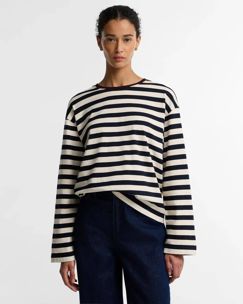 Woodhouse Striped Long-Sleeved T-Shirt