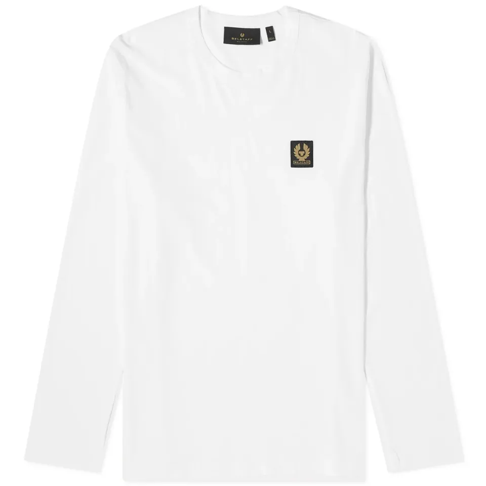Long Sleeve Patch Logo T-Shirt