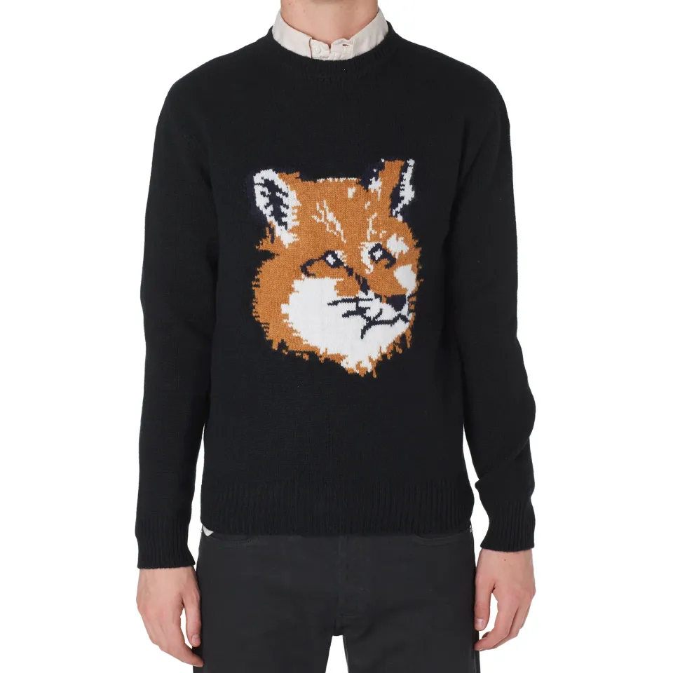 Maison Kitsuné Fox Head Sweater