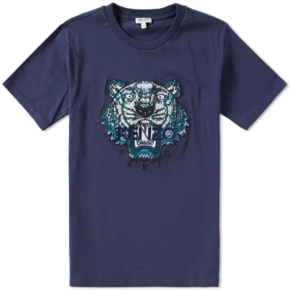 Silk Tiger Face Tee