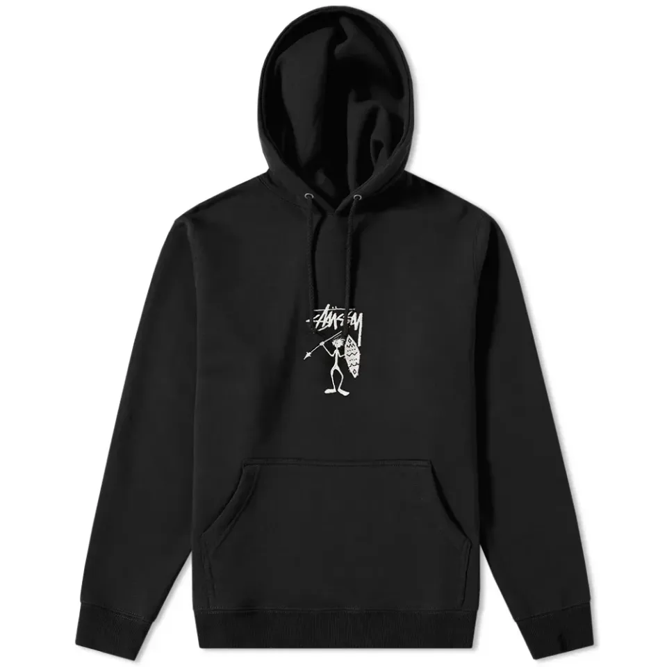 Tribe Man Applique Hoody