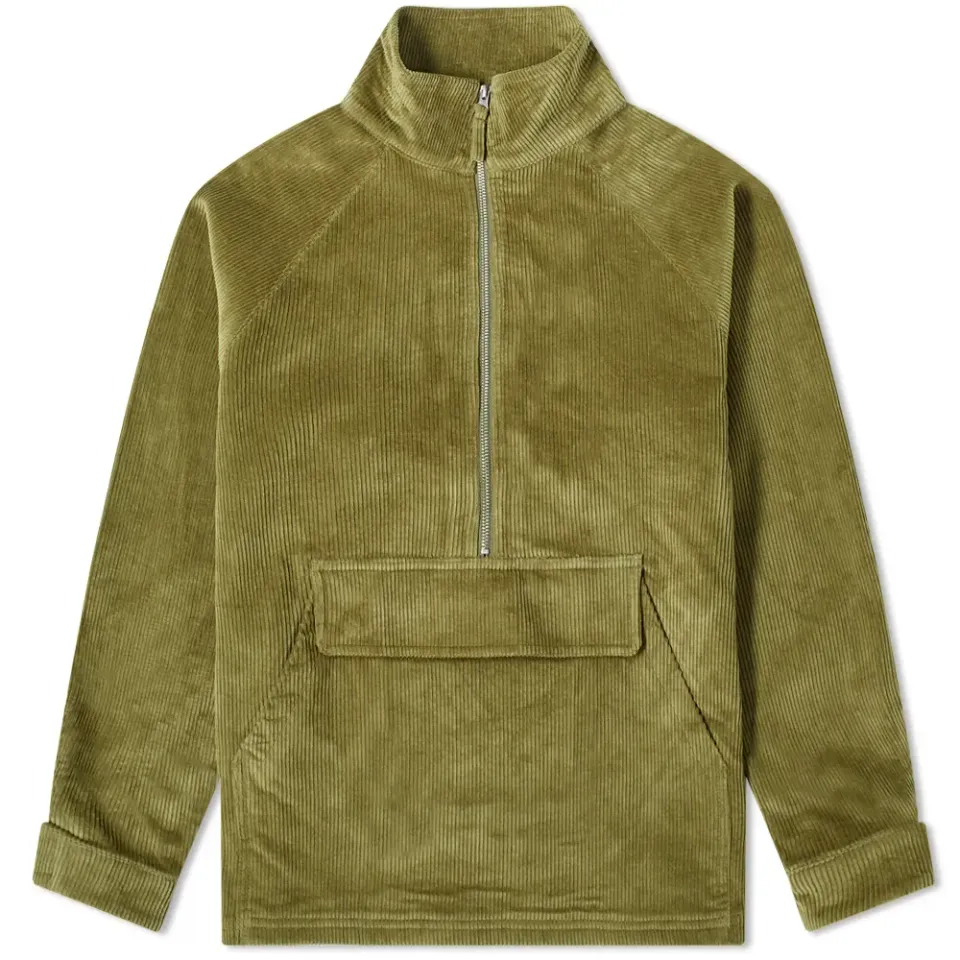 Cord Half Zip Jacket