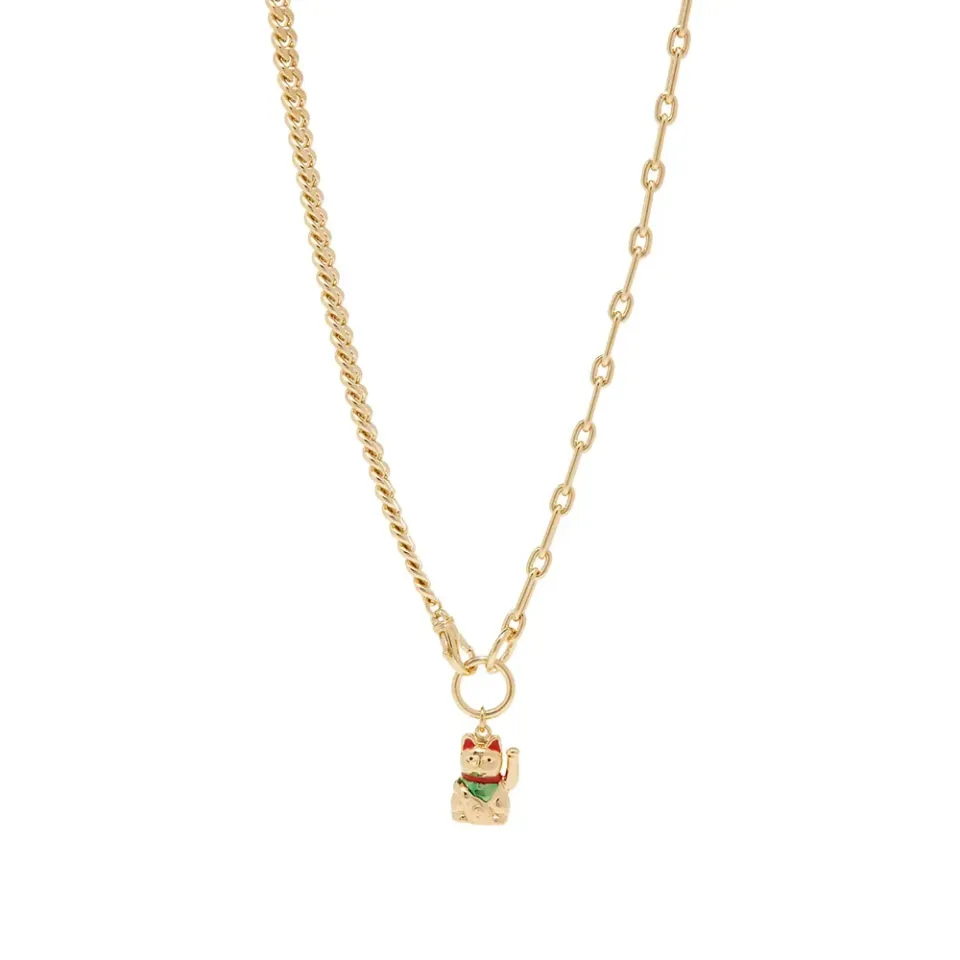 Maneki Neko Necklace