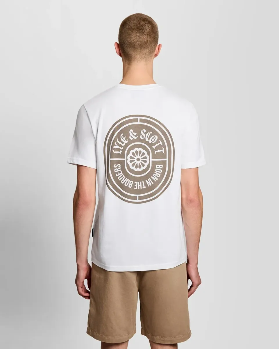 Graphic Badge Cotton T-Shirt